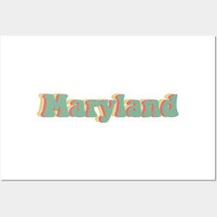 Maryland 70's Posters and Art